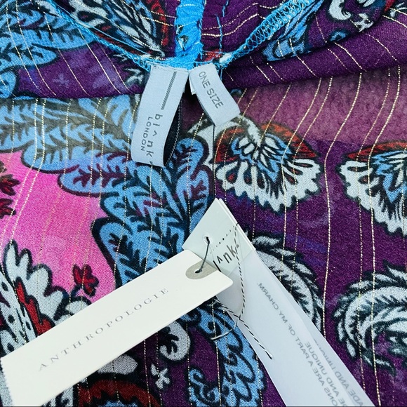 Anthropologie Bl-nk London Alexandra Duster Kimono - Picture 8 of 8